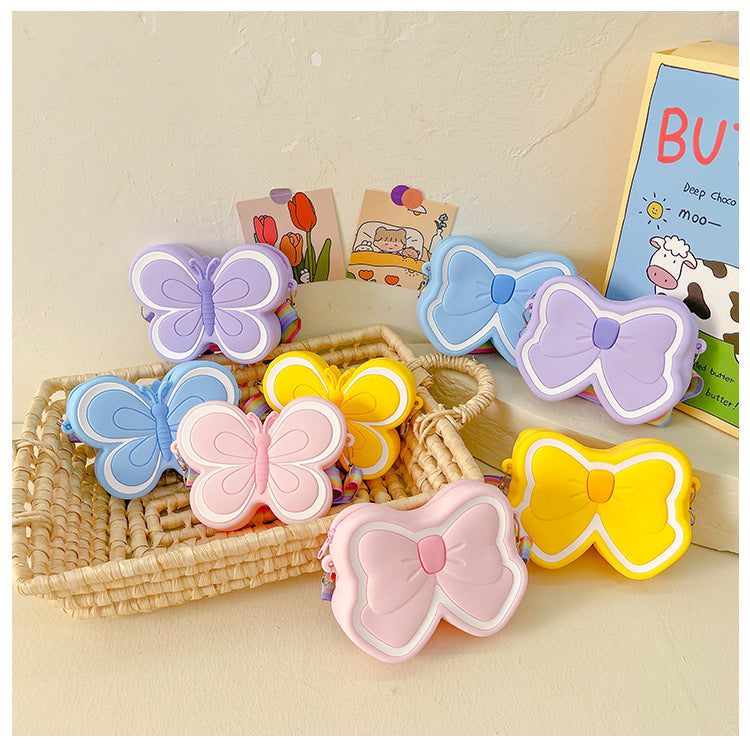 Silicone Cute Butterfly Shoulder Bag