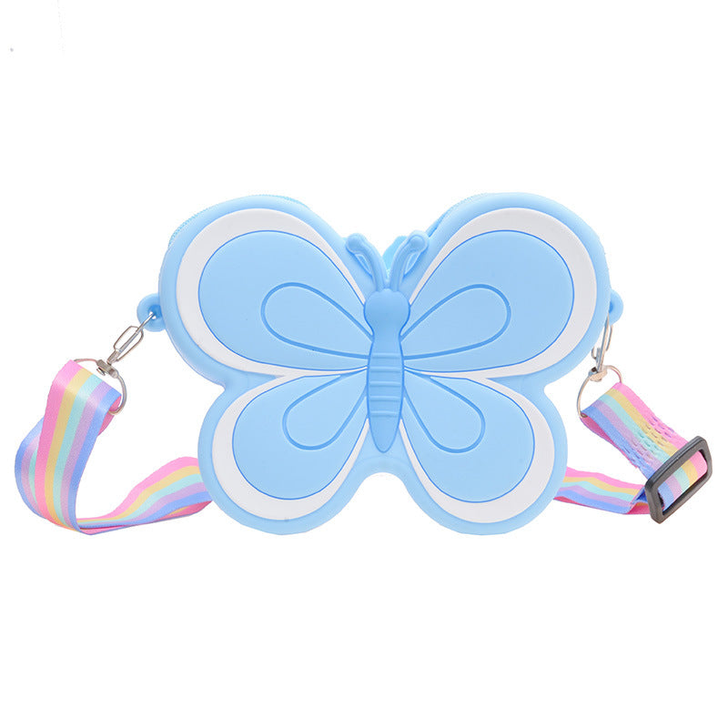 Silicone Cute Butterfly Shoulder Bag