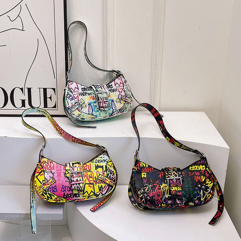 Bag Fashion Letter Shoulder Messenger Bag