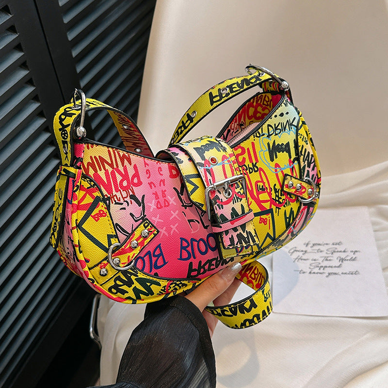 Bag Fashion Letter Shoulder Messenger Bag