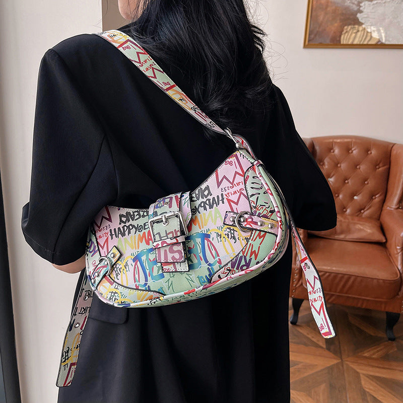 Bag Fashion Letter Shoulder Messenger Bag