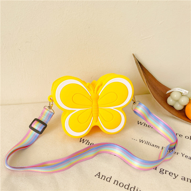 Silicone Cute Butterfly Shoulder Bag