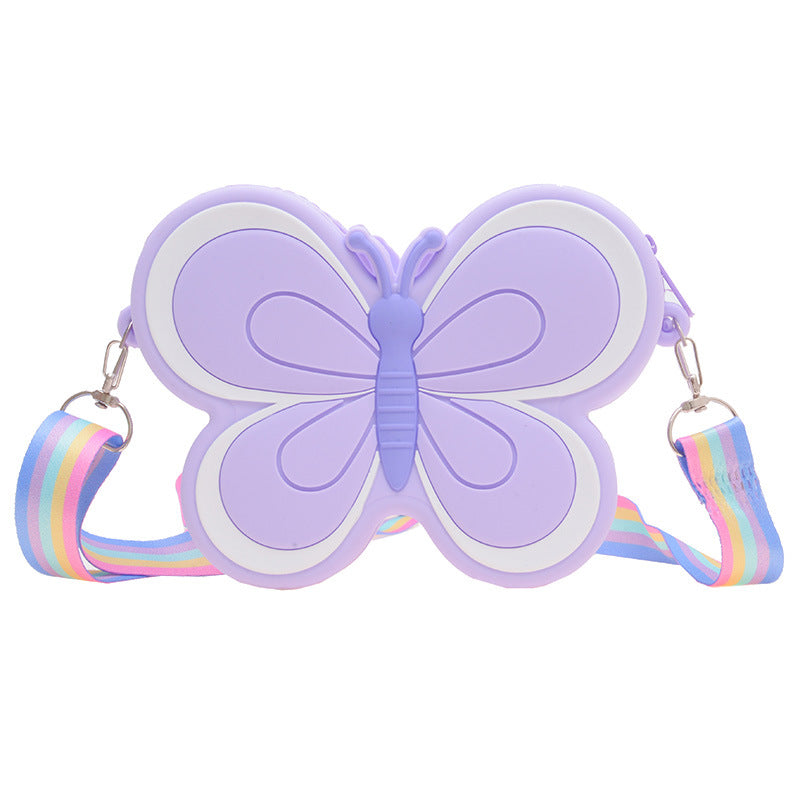Silicone Cute Butterfly Shoulder Bag