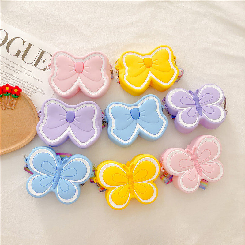 Silicone Cute Butterfly Shoulder Bag